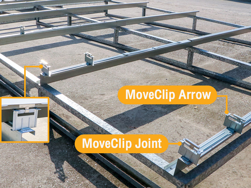 2. Fix the first Move Clips (Move Clip Arrow, Move Clip Joint) to all purlin*