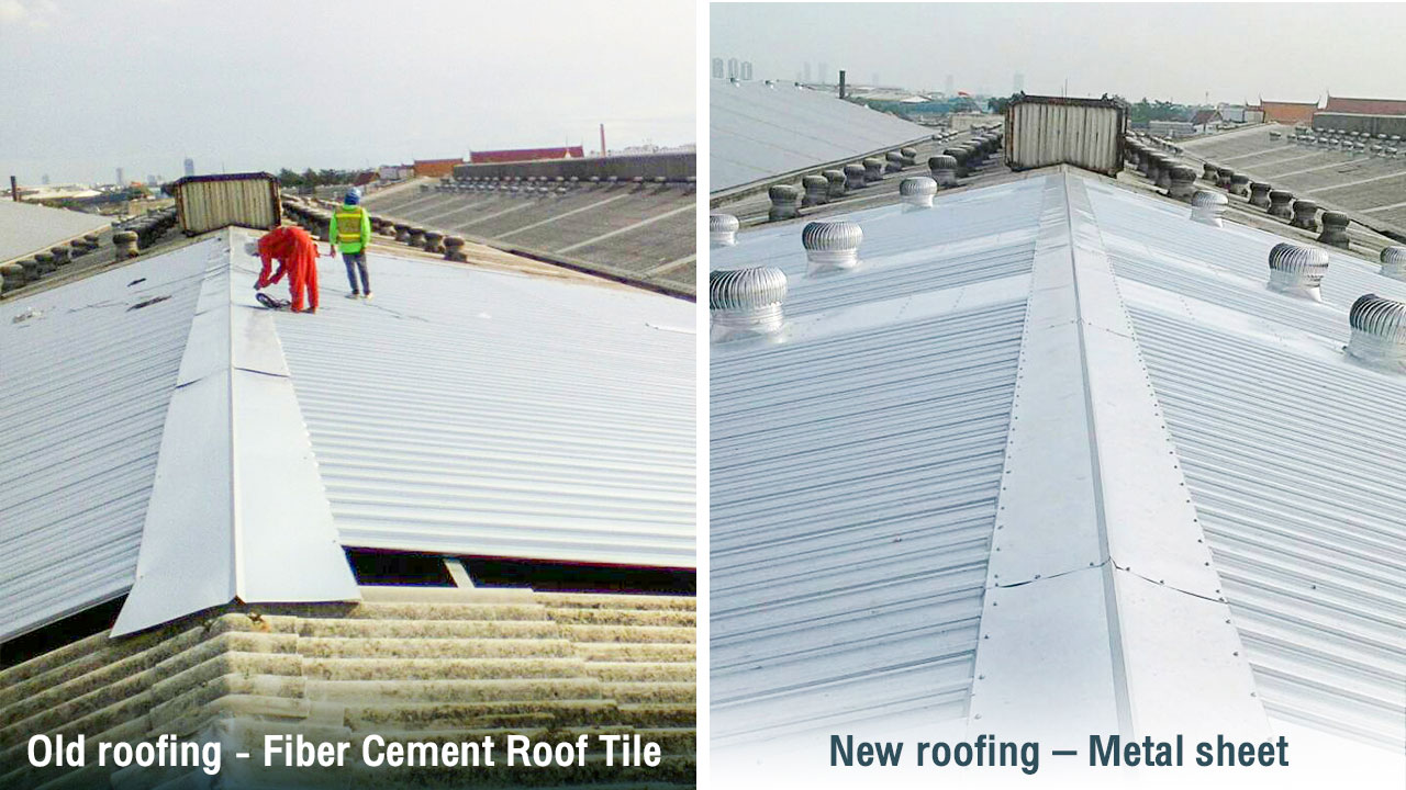 Thai Nam Tip Reroof Project