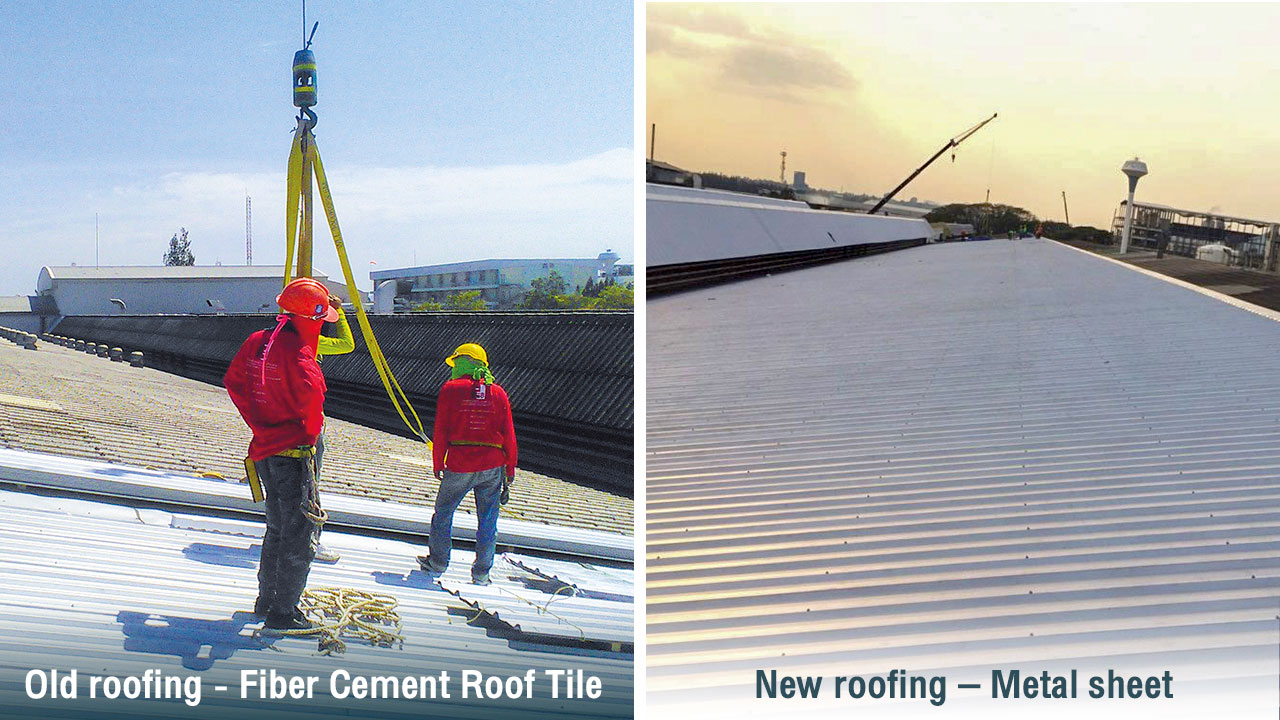 TPC Reroof Project, Chonburi