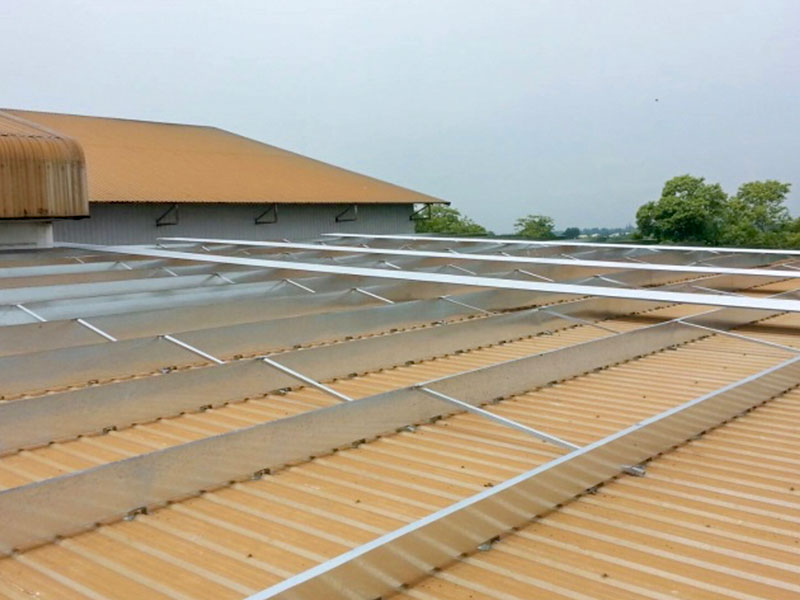 Old roofing – Metal sheet