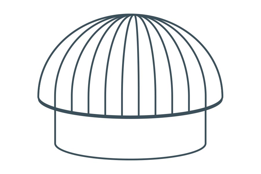 Slab roof