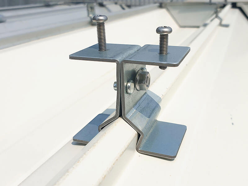Roof Protection clip for Boltless system : roof profile is KS KlipSeam60 and KS KlipSeam110