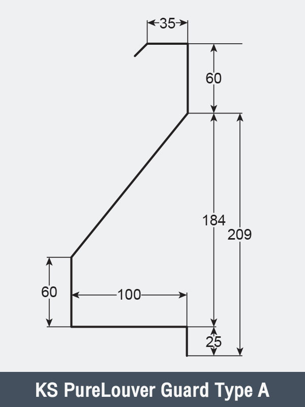 KS PureLouver Guard Type A