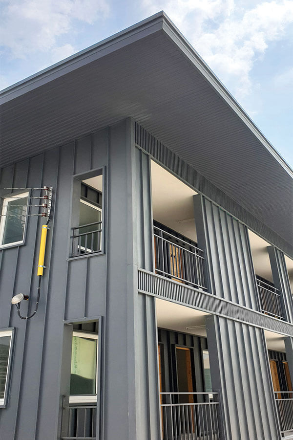 ผนังเมทัลชีท KS CozySeam ท้องเรียบ