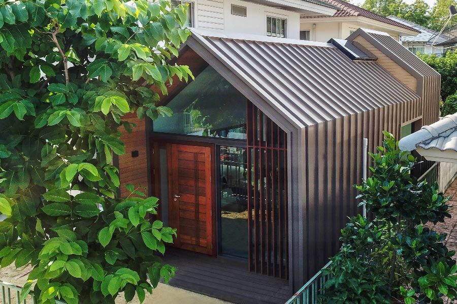 หลังคาและผนังรุ่น KS CozySeam สไตล์นอร์ดิก
