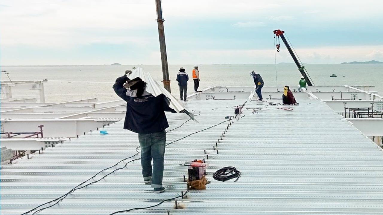 Seaside Building Rooftop - Bangsaray