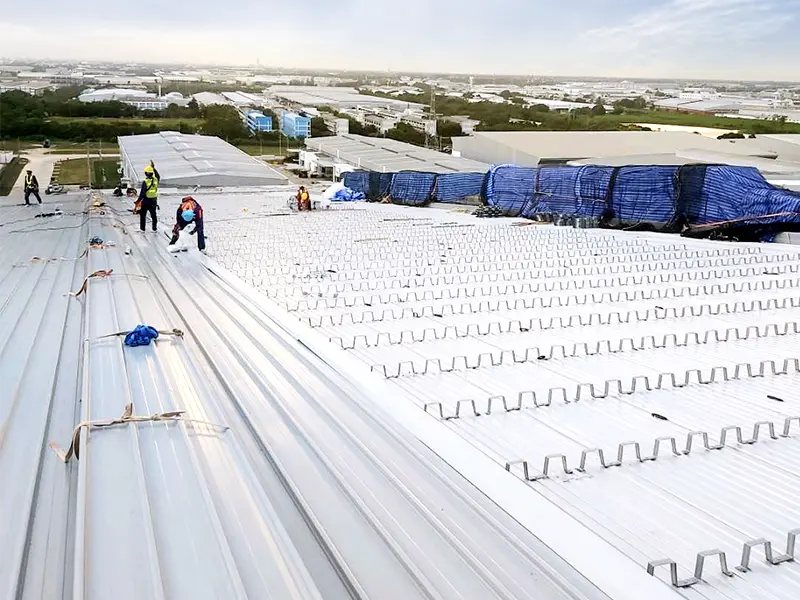 Renovate Roof แบบ Double roof system